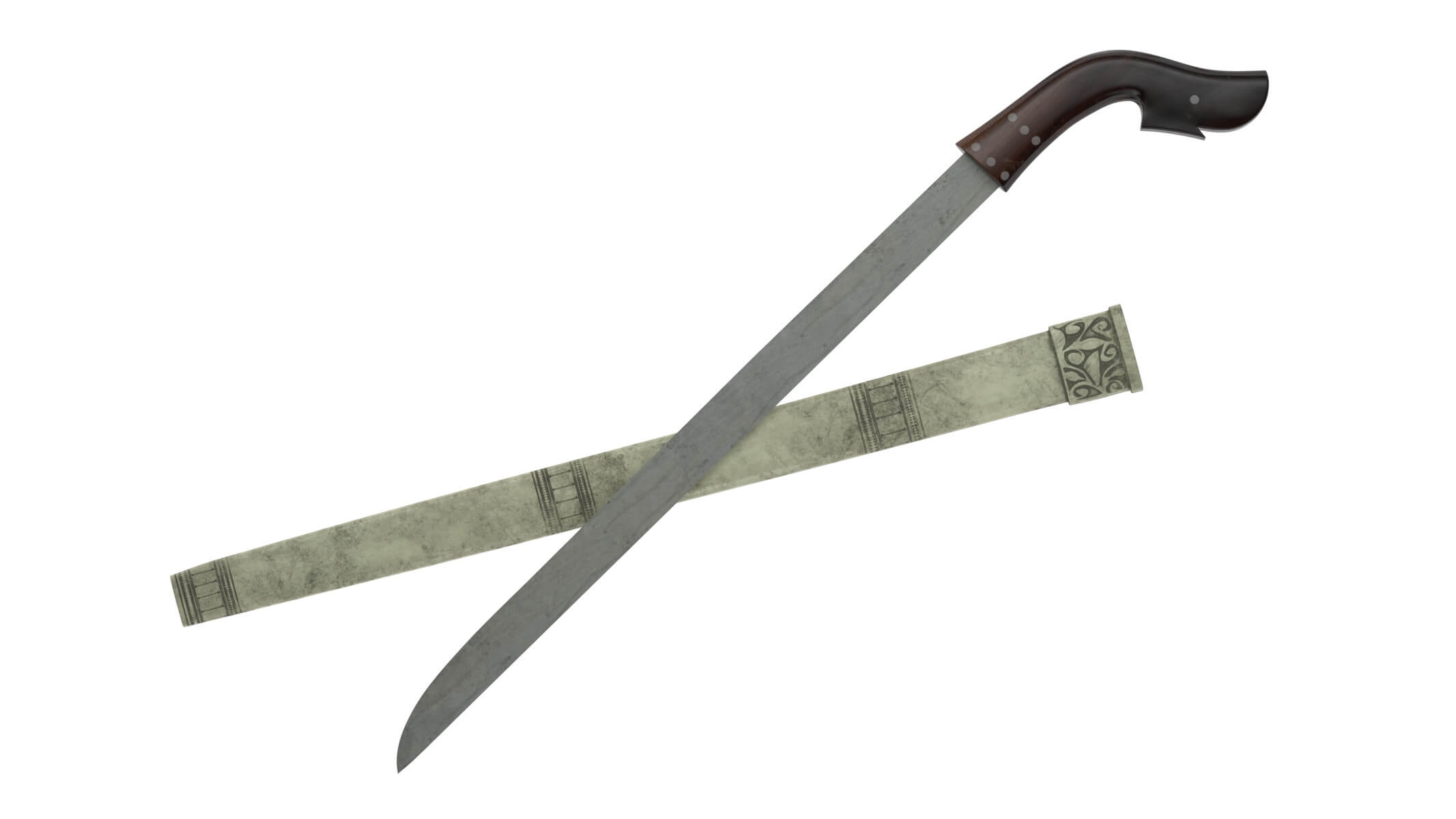 Luwuk Sword 3D Model