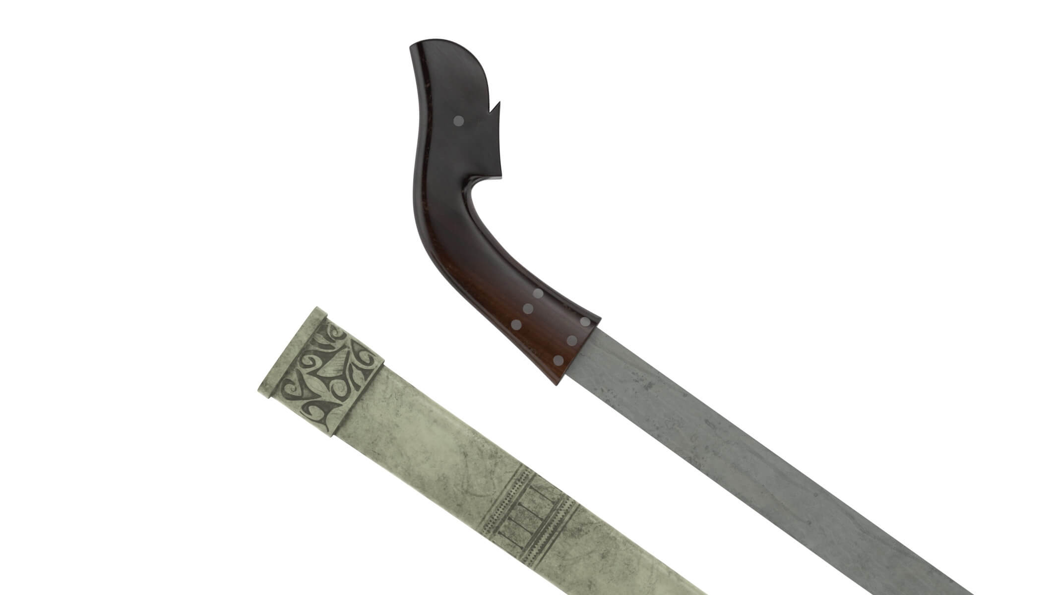 Luwuk Sword 3D Model