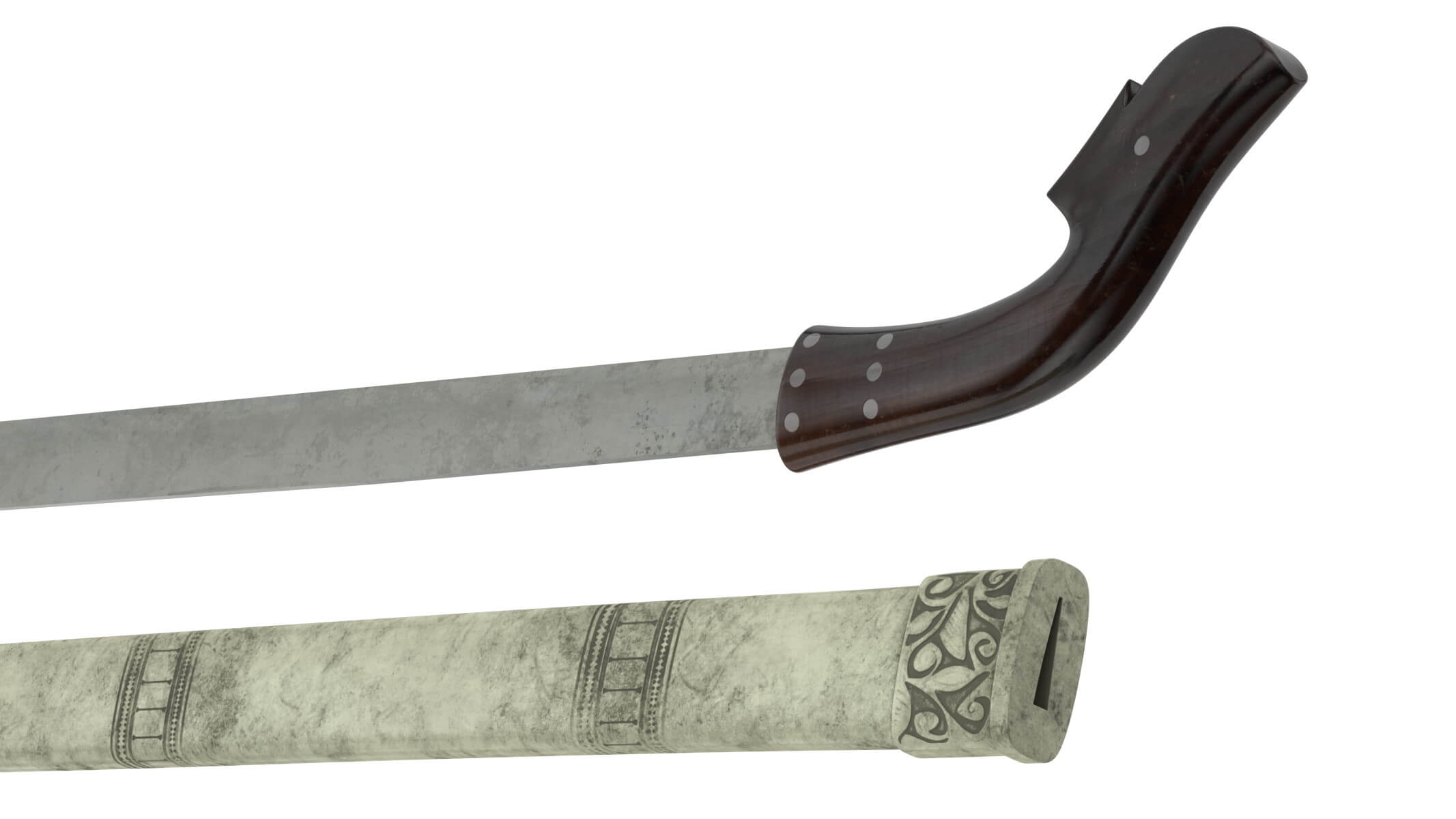 Luwuk Sword 3D Model