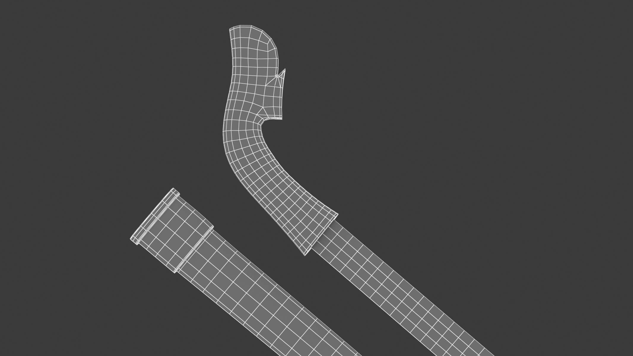 Luwuk Sword 3D Model