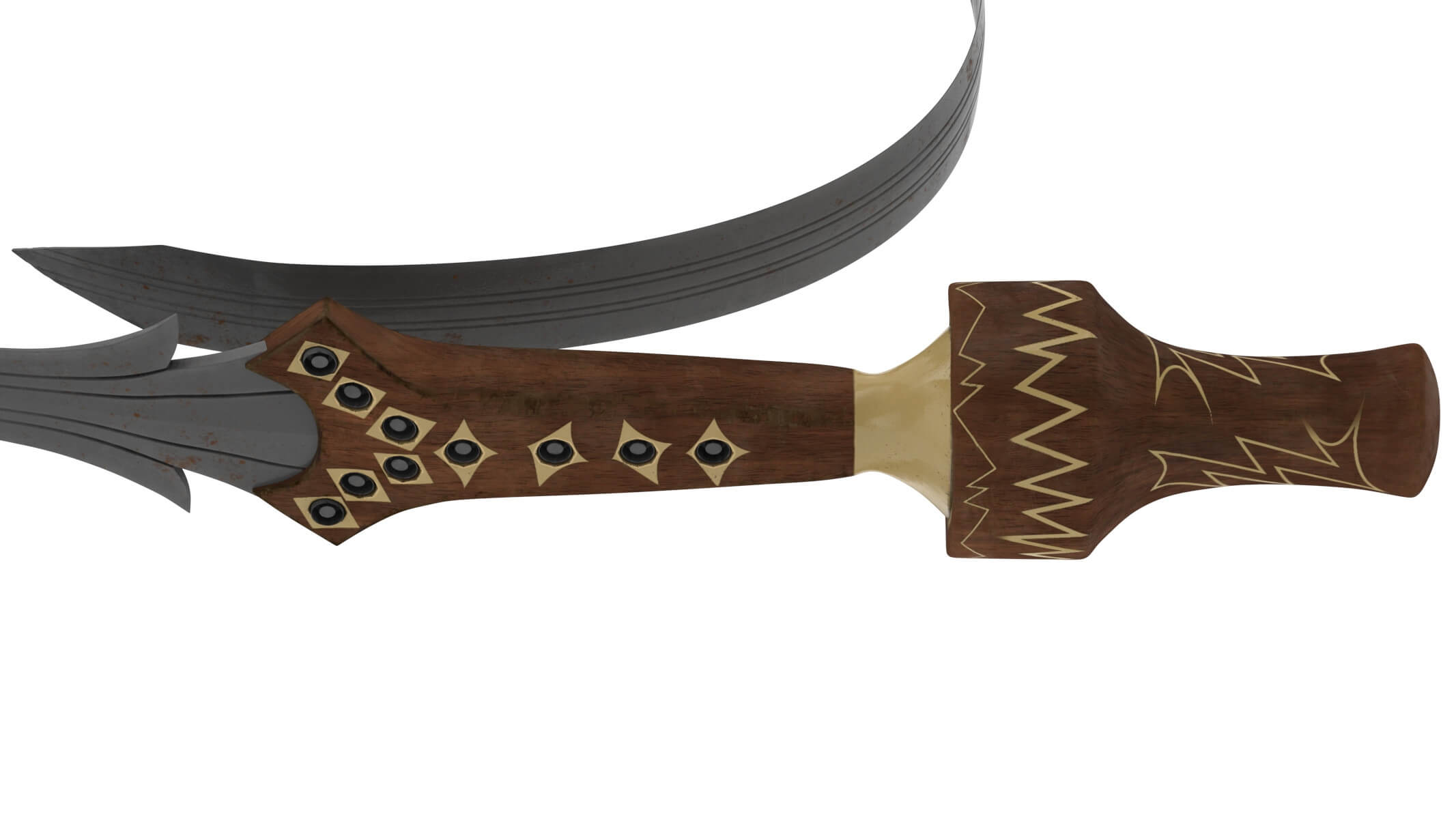 Urumi Sword 3D Model