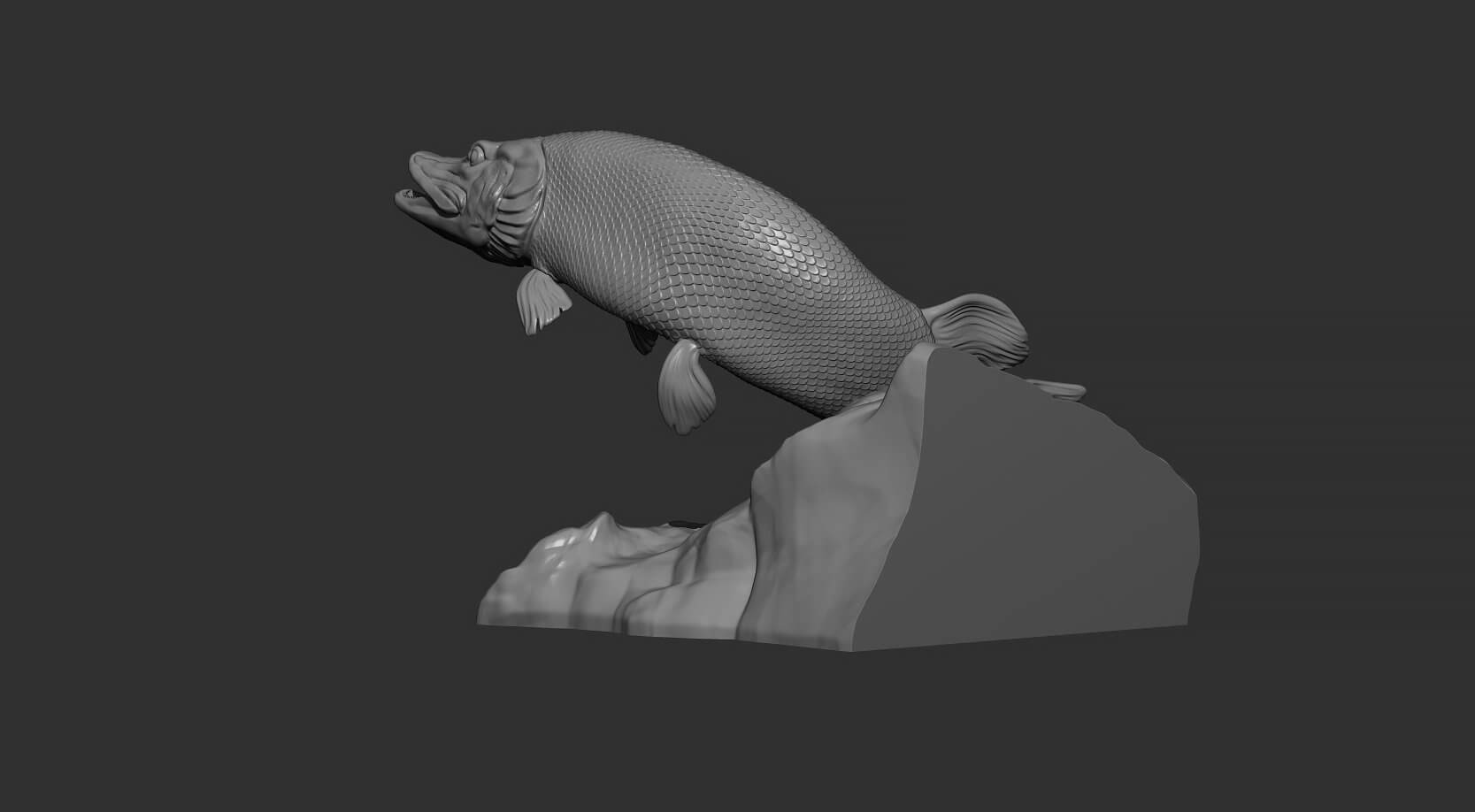 Pike Fish 3D Model