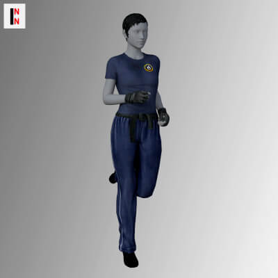 B2S Recruit Outfit for Genesis 8 Female