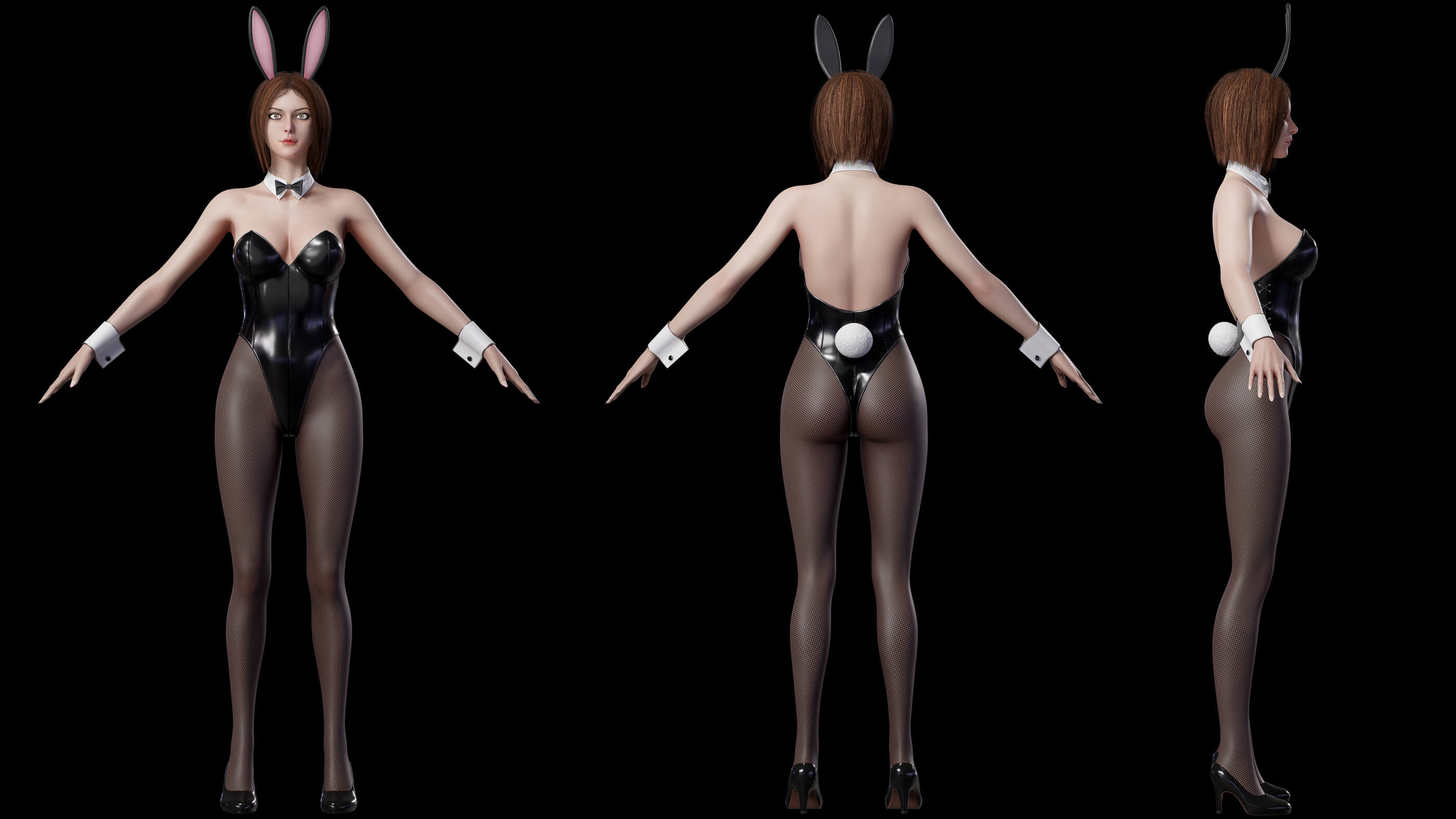 Bunny Girl 3D Model