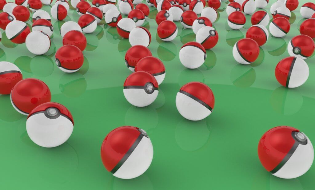 Pokeball 3D Model