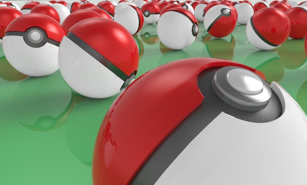 Pokeball 3D Model