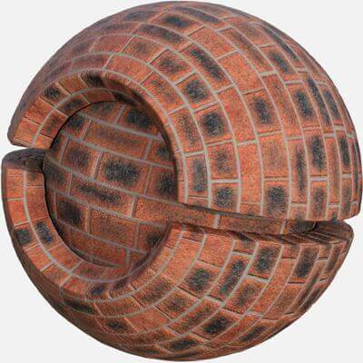 Irregular Brick Seamless Texture