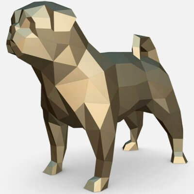 Low Poly Mops