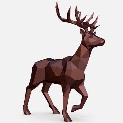 Low Poly Deer