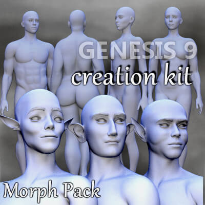 G9 Morph Creation Kit Daz Content