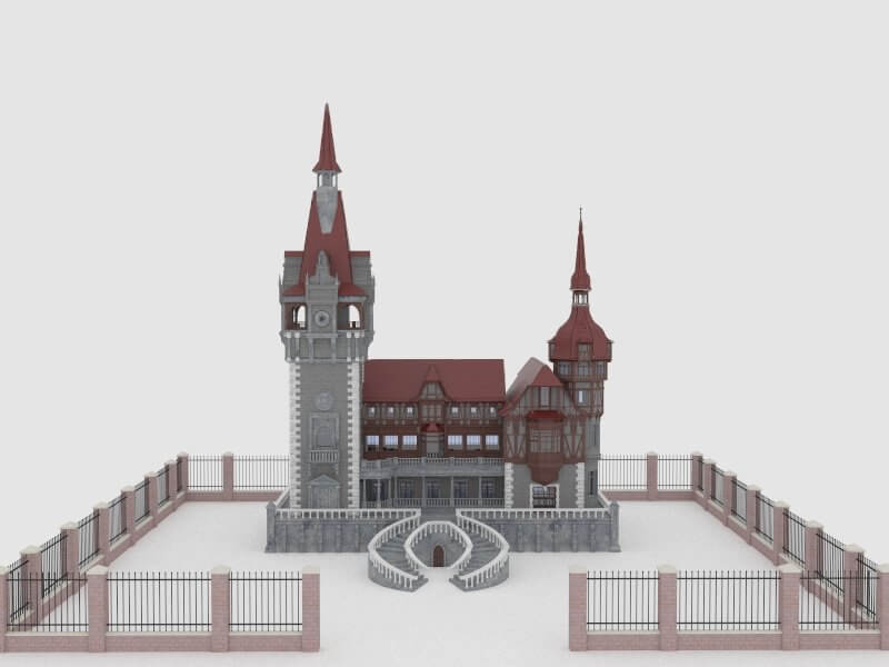 Castle 3D Model