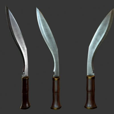 Kukri 3D Model