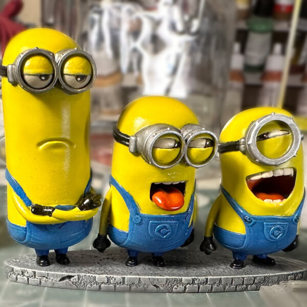 Minions for 3d print STL