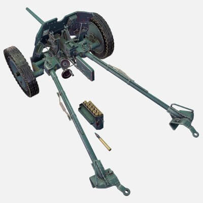 Pak 36 3D Model