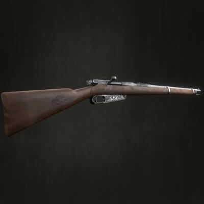 Gewehr 88 3D Model