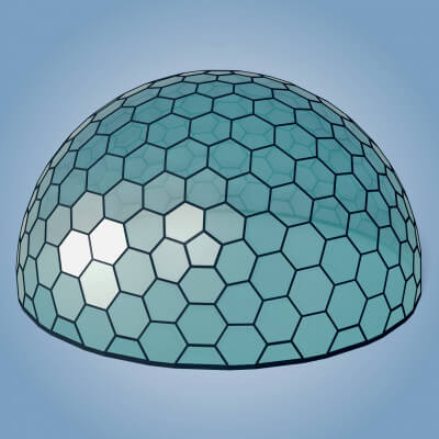 Geodesic Dome 3D Model