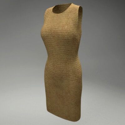 Basic Dress 3D Model