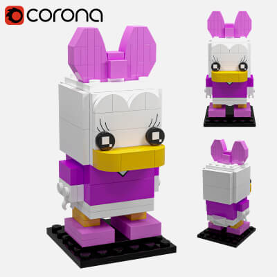 Lego Daisy Duck