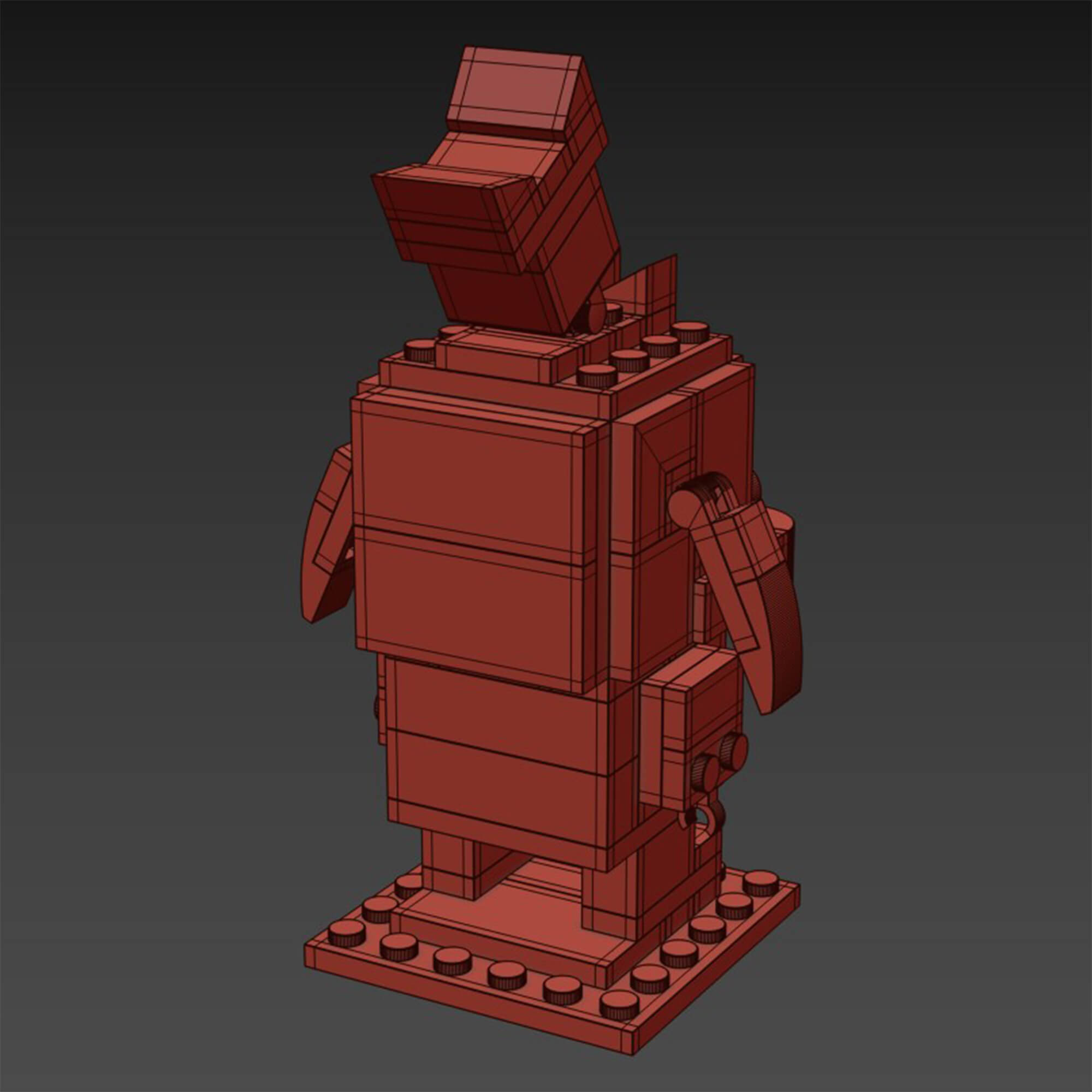 Lego Goofy toys 3D Model