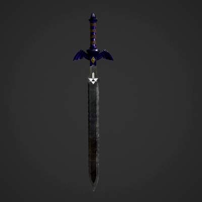 Master Sword 3D Model