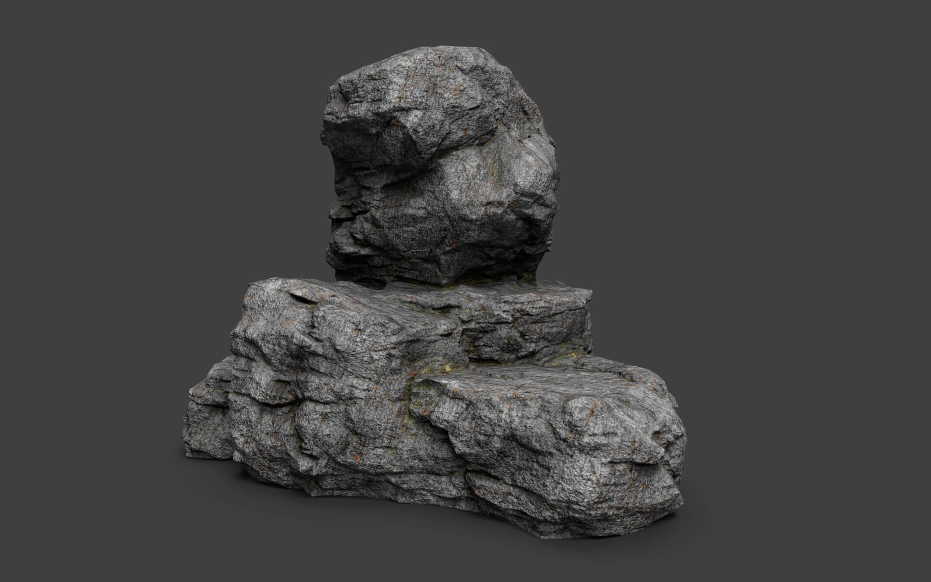 Cliff Rock 4-2 3D Model