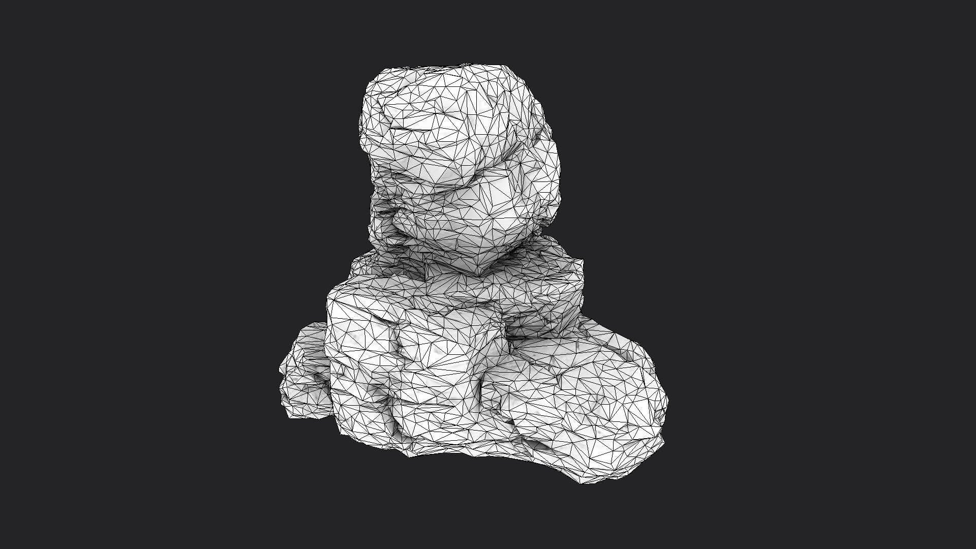 Cliff Rock 4-2 3D Model