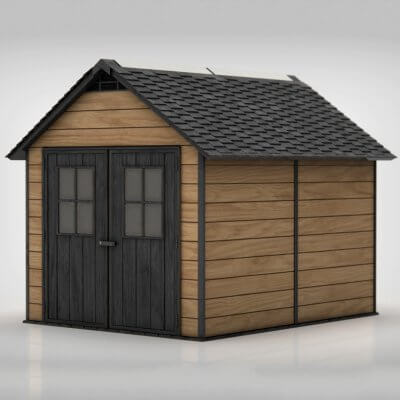 Garden Shed 3D Model