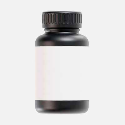 Supplement Bottle 3D Model