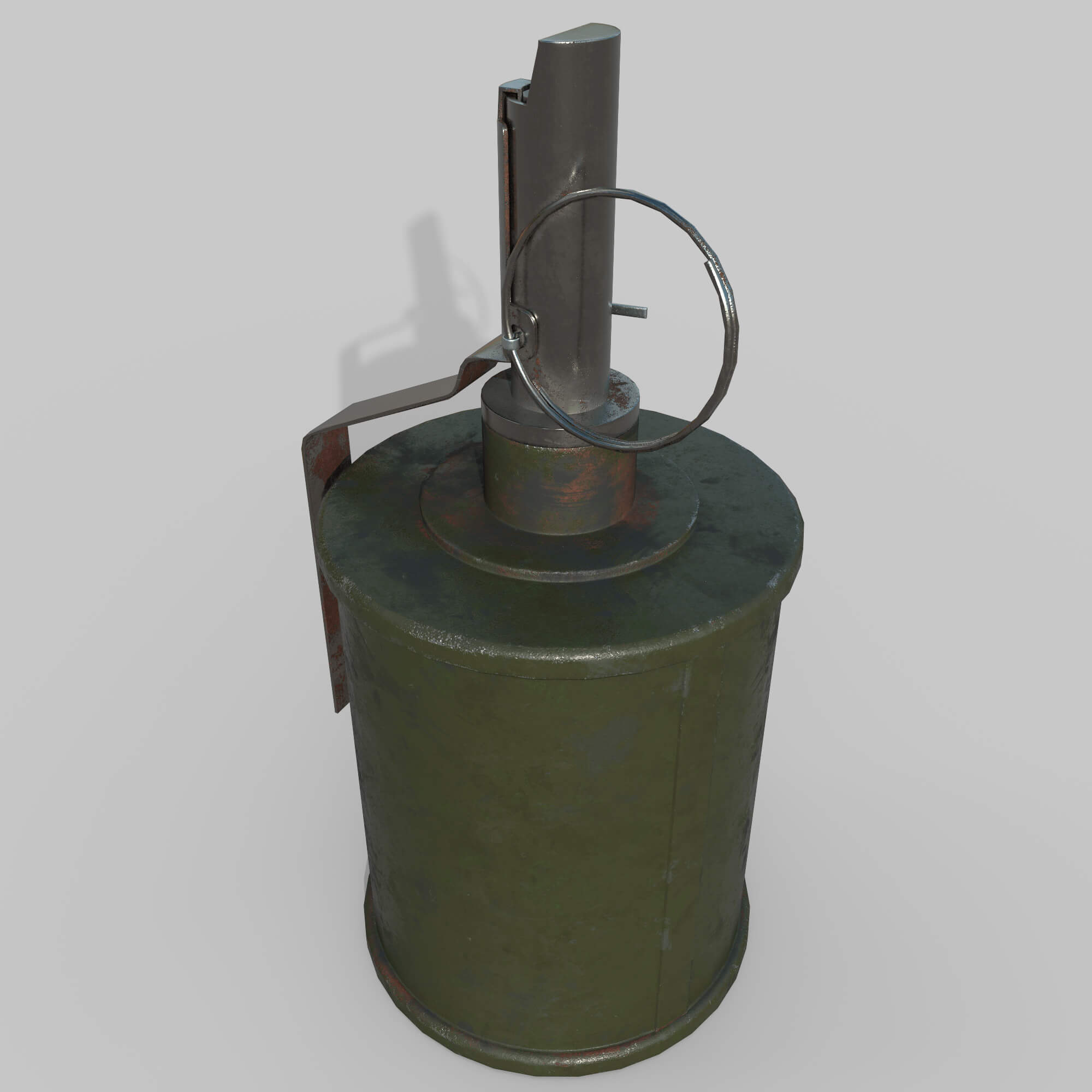 Grenade RG 42 3D Model