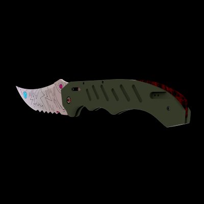 Flip Knife 3D Model