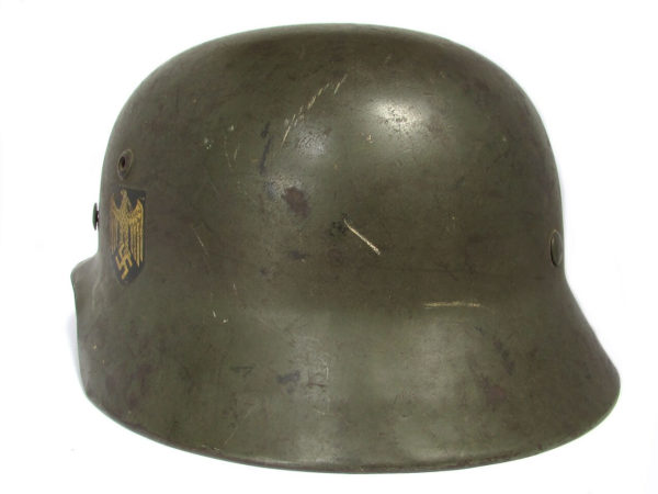 WWII German M35 DD Wehrmacht Helmet