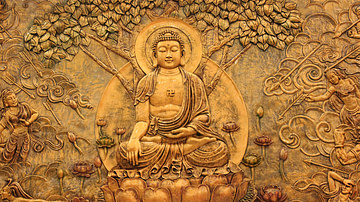 Gautama Buddha in Padmasana