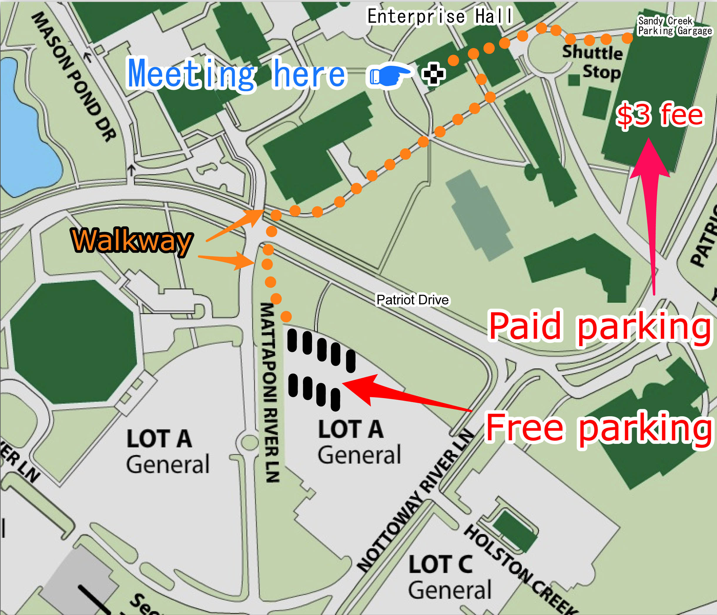 GMU Campus Map