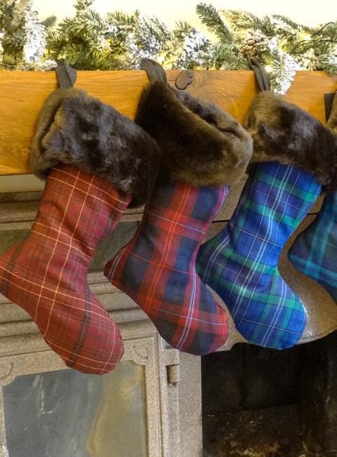 Tartan Christmas Stocking