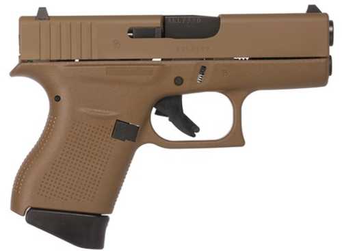 Glock G43 Pistol 9mm Luger 3.39" Barrel 6Rd Flat Dark Earth Polymer Finish