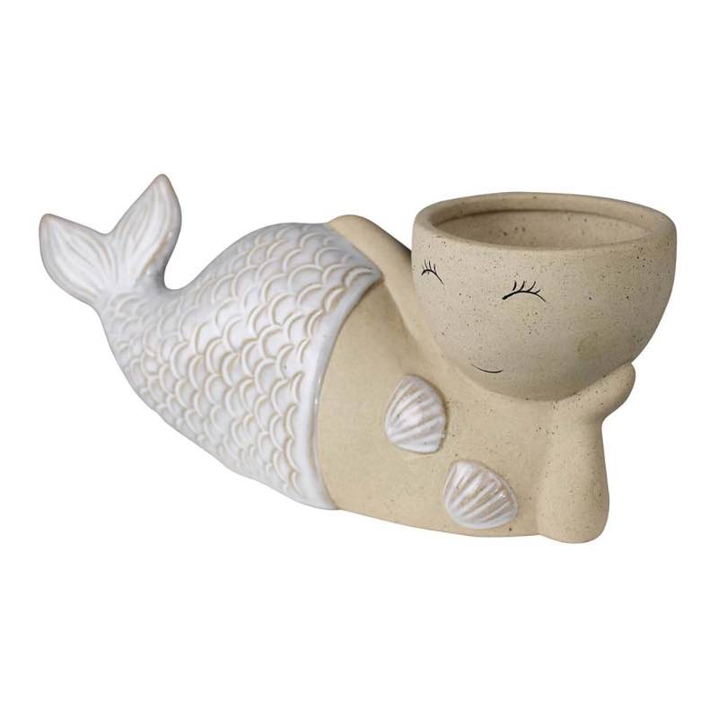 Reclining Mermaid Cachepot