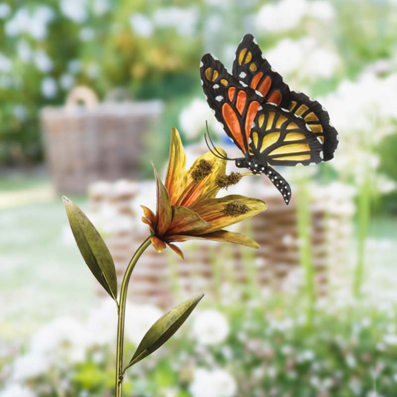 Butterfly Flower Stake