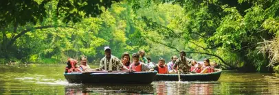 Coracle Boating