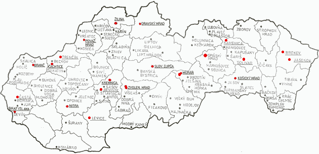 Tourist-Channel Slovakia - HRADY A PODHRADIA