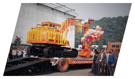 Launched Tata Hitachi EX 100 Excavator