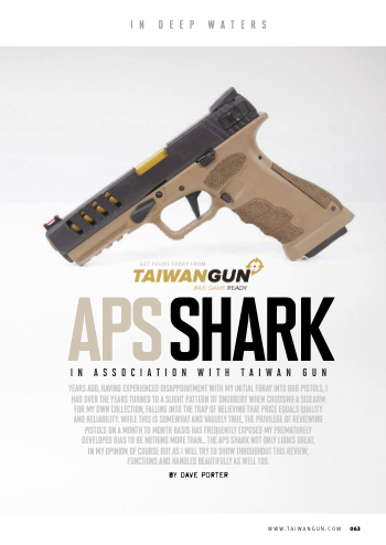 APS Shark Full Auto Pistol