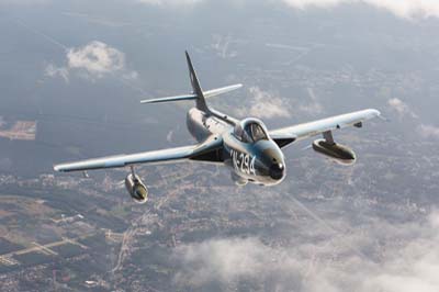 Hawker Hunter F.6A Air to Air