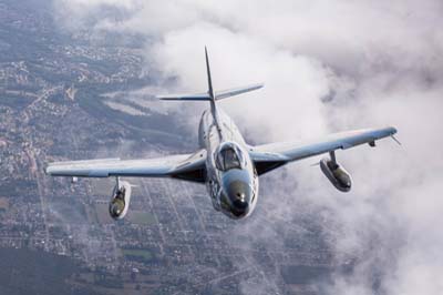 Hawker Hunter F.6A Air to Air