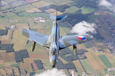 Hawker Hunter F.6A Air to Air