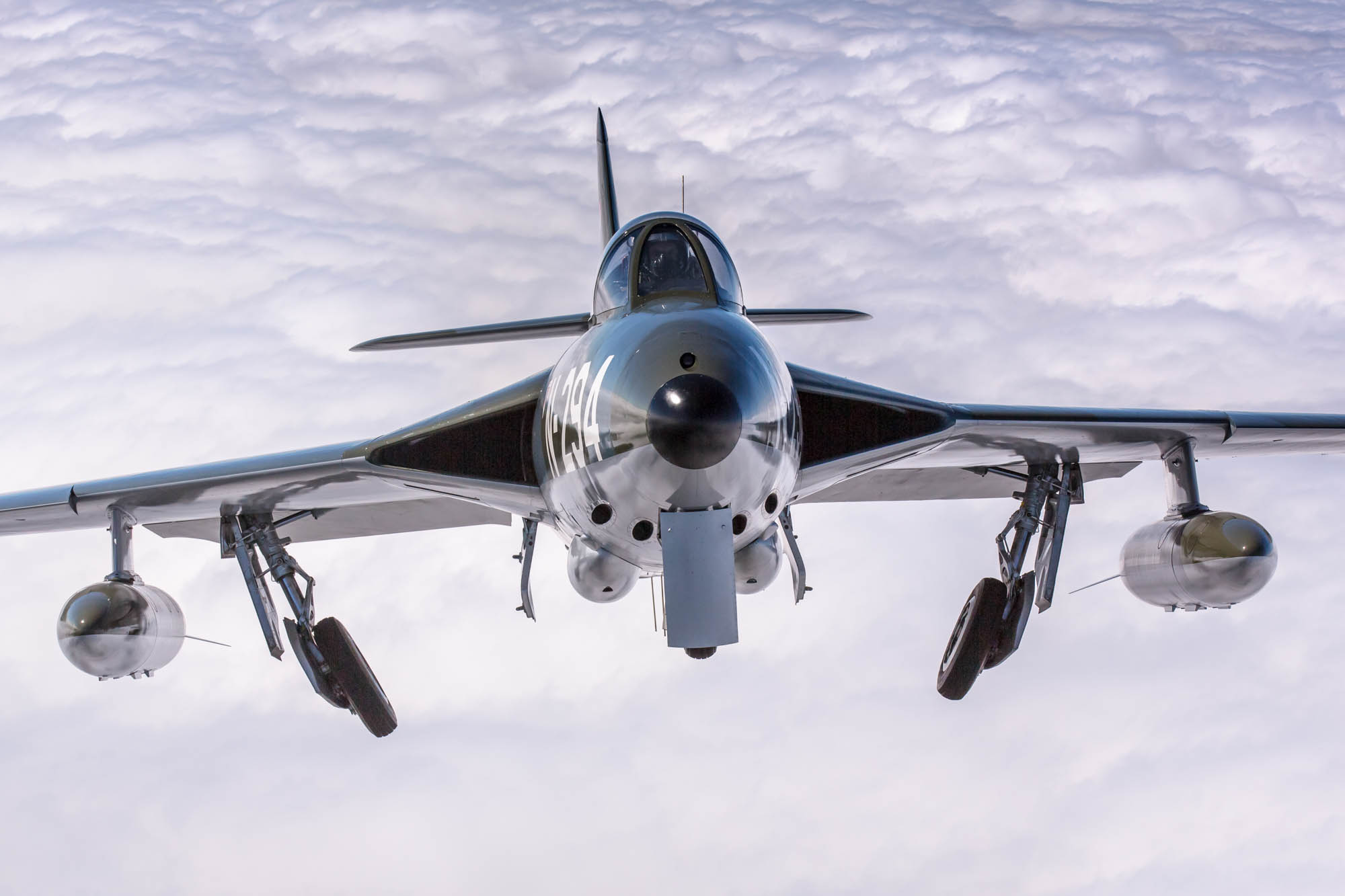 Hawker Hunter F.6A Air to Air