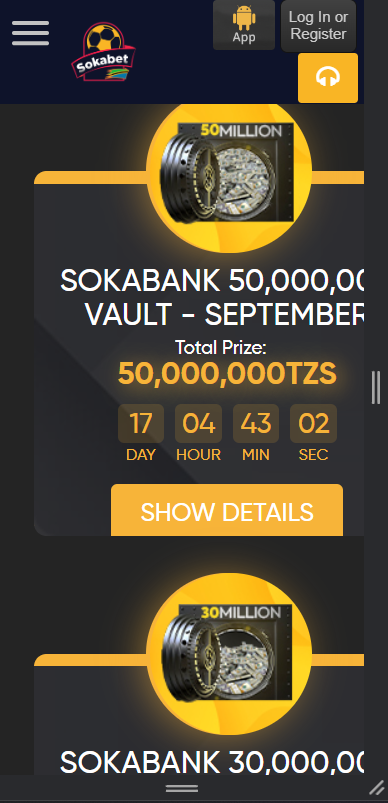  Sokabet mobile version