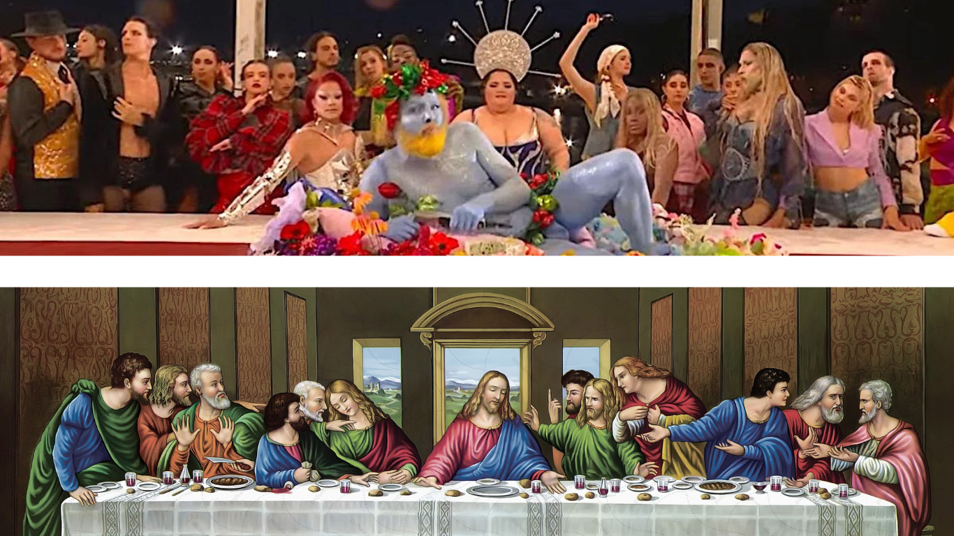 2024 Olympics Opening Ceremony Drag Queen Parody of the Last Supper Sparks 'Anti-Christian' Controversy