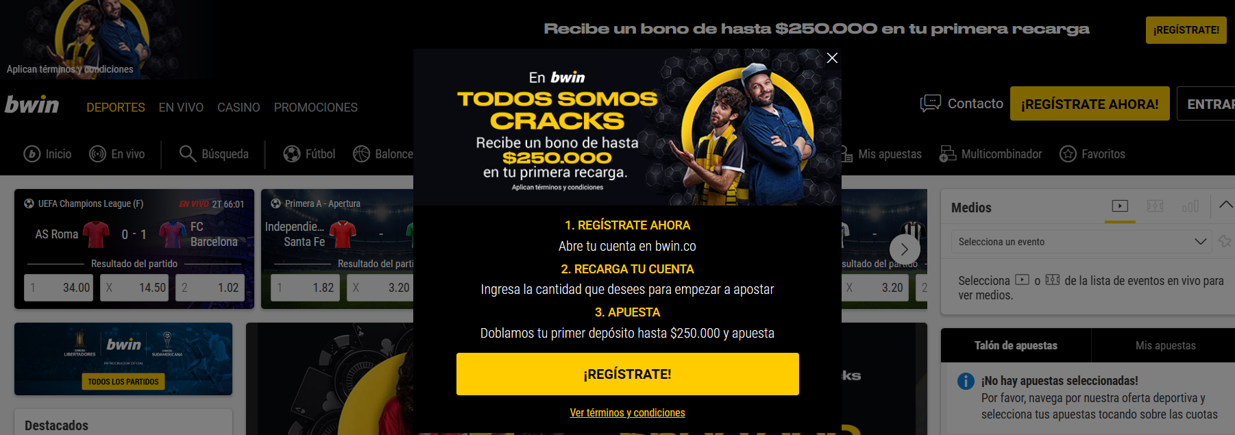 Bwin Colombia