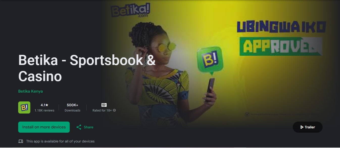 Betika Bet Apps Download banner