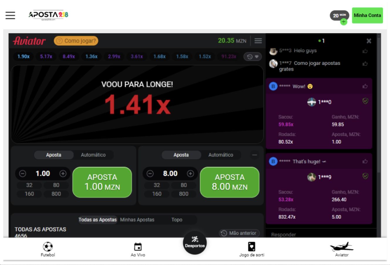  Aviator Aposta258 jogo online de apostas instantâneas em Moçambique